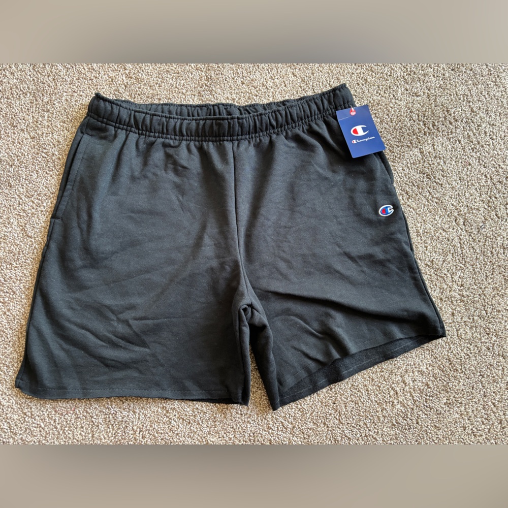 Champion cotton black black shorts